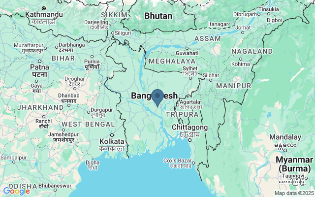 Kaart met locatie Chowk Bazaar